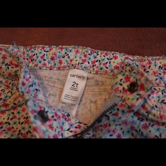 Floral carter’s jeans - Picture 4 of 6